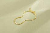 Essential Silver Gold Vermeil Snake Chain Bracelet